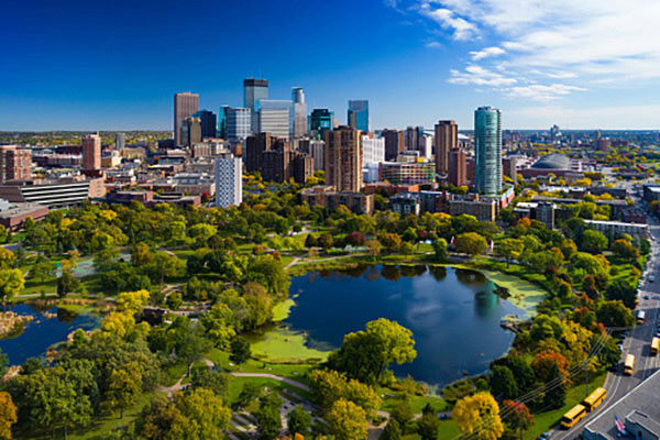 Image of Twin Cities Skyline Image of Twin Cities Skyline